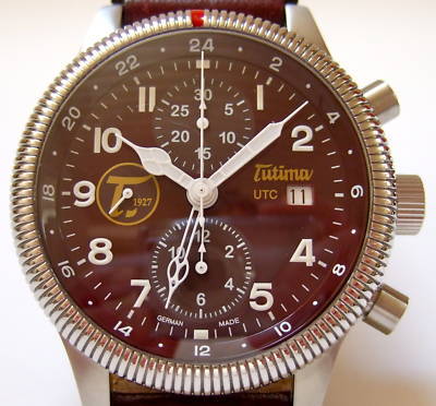 Tutima Grand Classic Havana Ltd Edition Часы 80thAnniv.