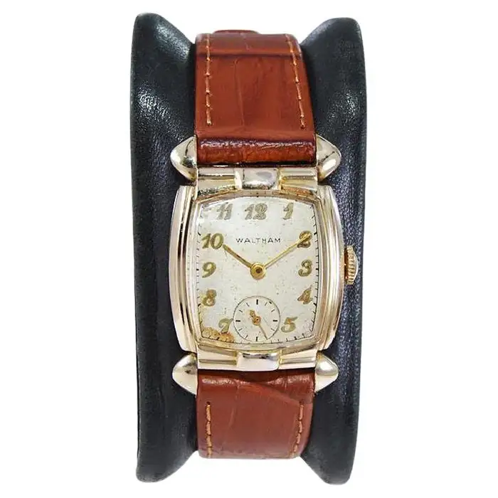 Waltham Gold Filled Art Deco Watch.