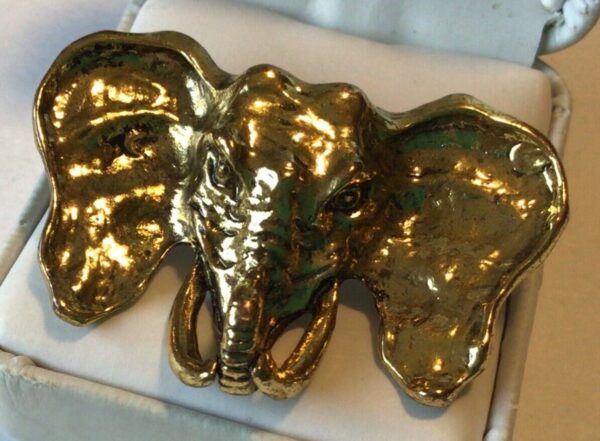 YOCHI Elephant Statement Ring Vintage YOCHI Elephant Statement Ring Vintage